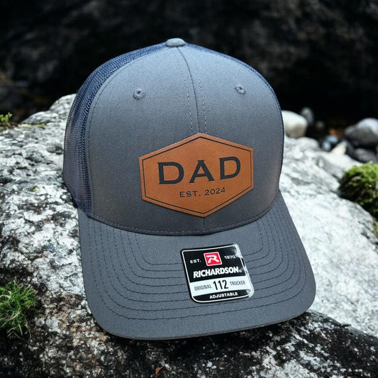 Personalized Dad Patch Hat